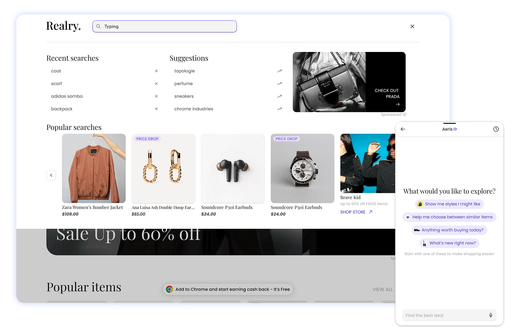 Realry search after redesign